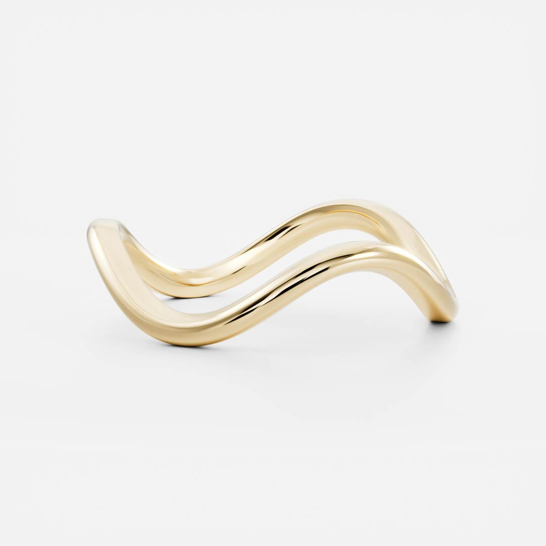 Curved deals thumb ring