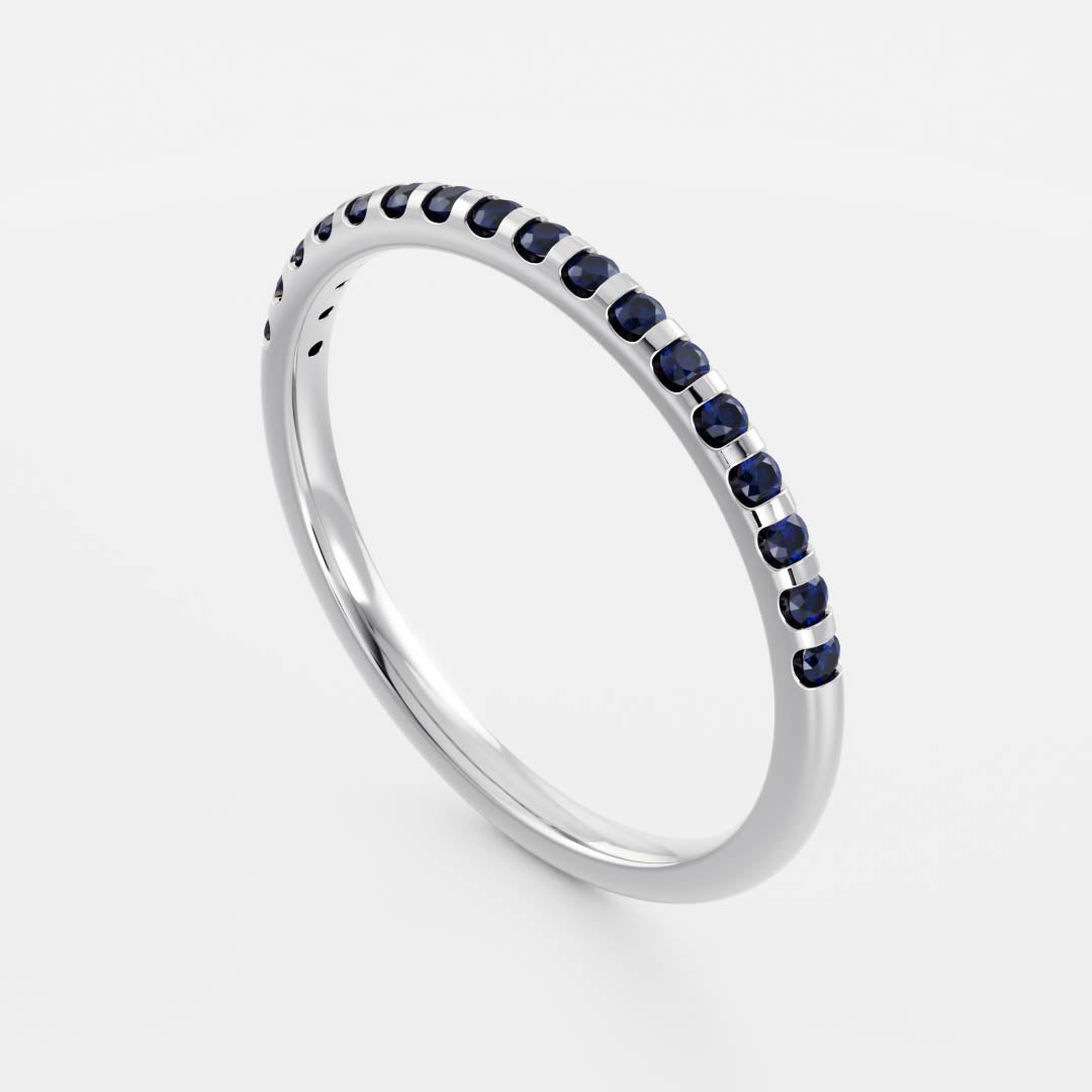 The Niah Ring - Cultured Sapphire Ceremonial Ring