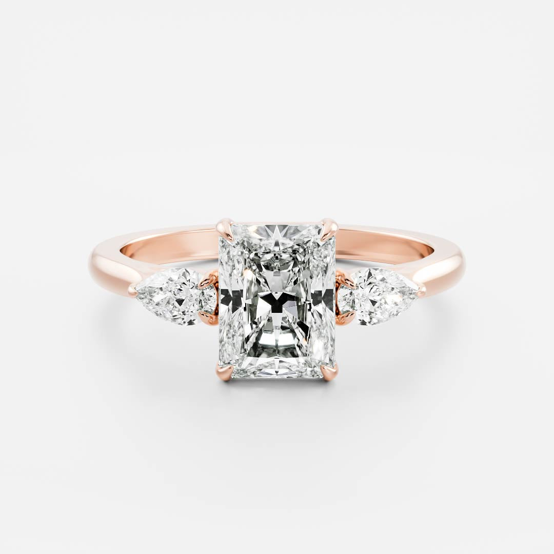 The Florence Ring - Radiant & Pear Trilogy