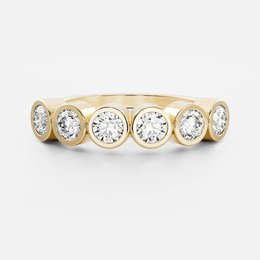 The Harper Round Bezel Ceremonial Ring