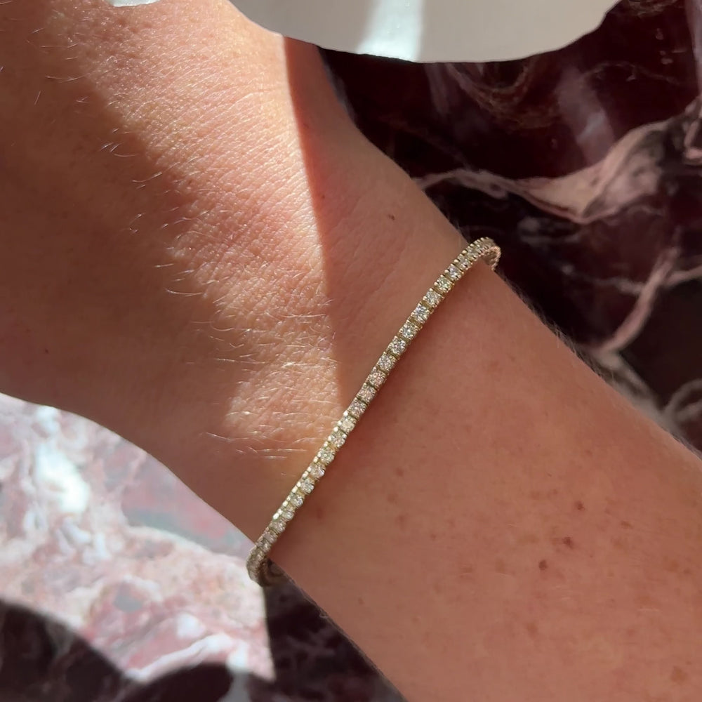 The Signature Tennis Bracelet - 2CTTW Lab Diamond