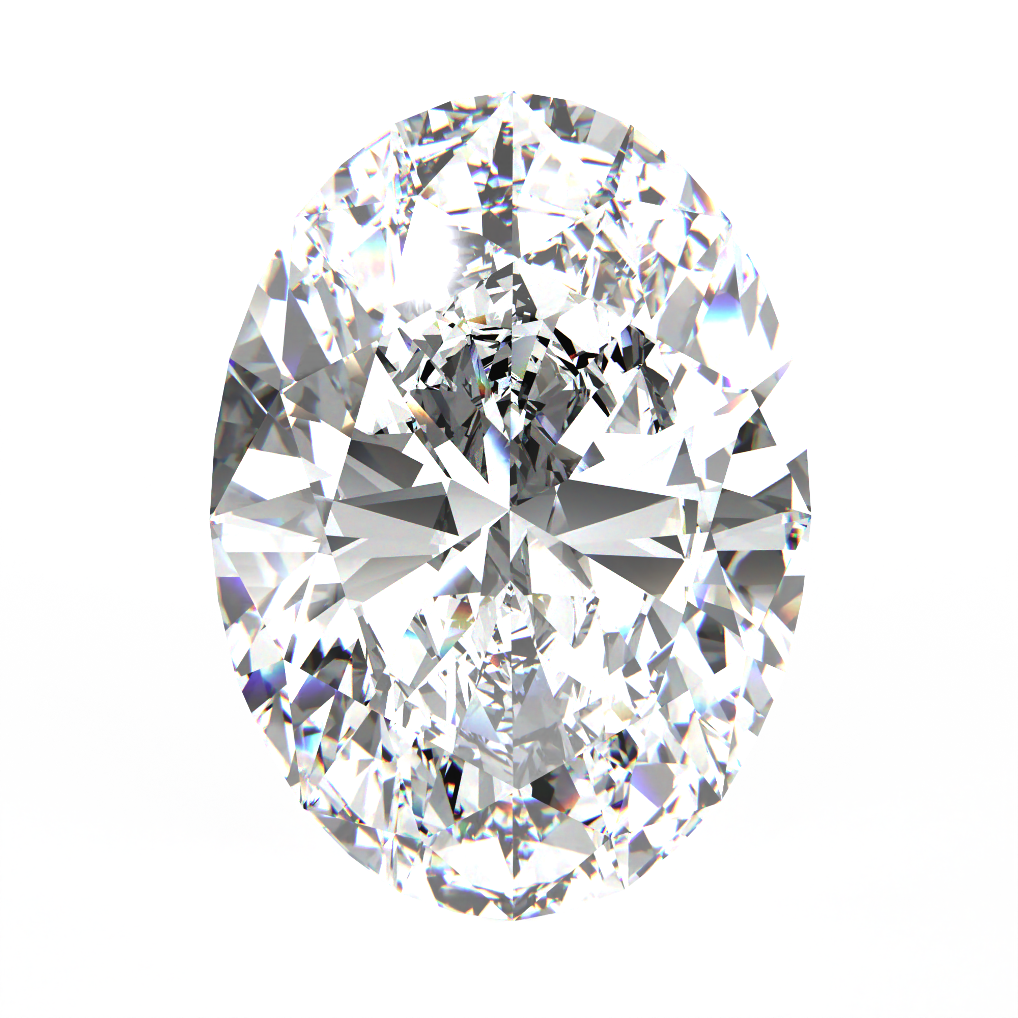 Moissanite Oval 4.2ct (12x8mm)