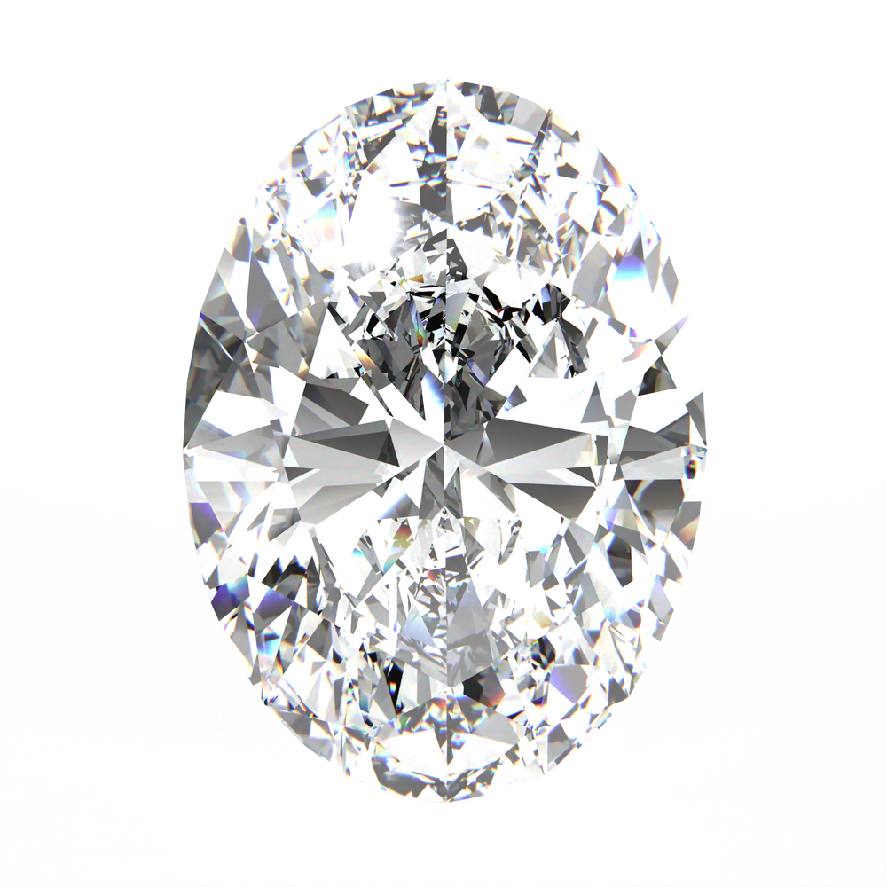 Moissanite Oval 4.2ct (12x8mm)